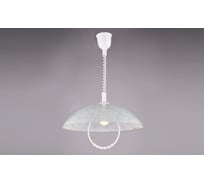 Подвесной светильник РОССВЕТ 1х60ВтхE27 РС-025 Белый мрамор (д.360)