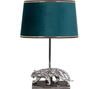 Настольный светильник BOGACHO Тигр серебристого цвета СБ-190/АСр/Тюссо мурена