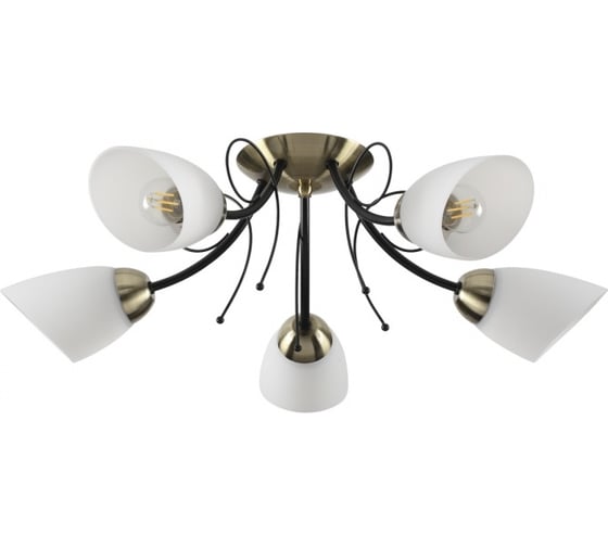 Потолочная люстра LUMION E27 5*40W ELIANA 4592/5C