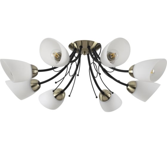 Потолочная люстра LUMION E27 8*40W ELIANA 4592/8C