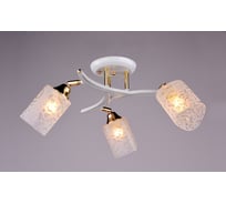 Люстра РОССВЕТ 3х60ВтхE27 РС20013 WT+FG/3C