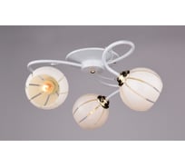 Люстра РОССВЕТ 3х60ВтхE27 РС19500 WT+FG/3C