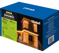 Светодиодный занавес Uniel ULD-C3020-384/DTA/RC WARM WHITE, IP44 UL-00008561