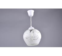 Подвесной светильник РОССВЕТ 1х60ВтхE27 РС20456 WT/1P