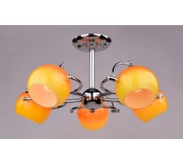 Люстра РОССВЕТ 5х60ВтхE27 РС20119 CR/5C