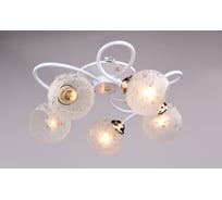 Подвесная люстра РОССВЕТ 5*60Вт*E27 РС19501 WT+FG/5C