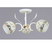 Люстра РОССВЕТ 3х60ВтхE27 РС20698 WT+FG/3C