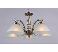 Подвесная люстра РОССВЕТ 5*60Вт*E27 РС17890 AB/5P