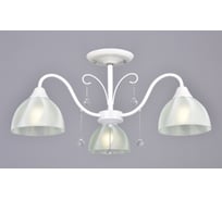Потолочная люстра РОССВЕТ 3х60ВтхE27 РС20896 WT+CR/3C