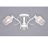 Потолочная люстра РОССВЕТ 3х60ВтхE27 РС20899 WT+CR/3C
