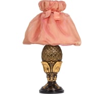 Настольный светильник BOGACHO Источник энергии бронзового цвета СБ-95/Б/Мадлен персик