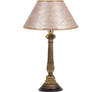 Настольный светильник BOGACHO Колонна испанская бронзового цвета СБ-9/Б/Глоси/Жемчуг