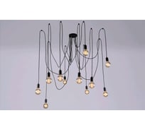 Потолочно-подвесной светильник РОССВЕТ 11х60ВтхE27 РС20892 BK/11P