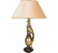 Настольный светильник BOGACHO Павлин бронзового цвета СБ-75/Б/Абрикос