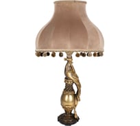 Настольный светильник BOGACHO Павлин бронзового цвета СБ-75/Б/Классика капучино