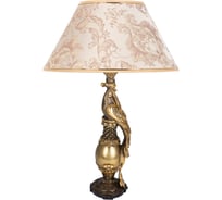 Настольный светильник BOGACHO Павлин бронзового цвета СБ-75/Б/Каледония бискотти