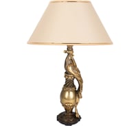 Настольный светильник BOGACHO Павлин бронзового цвета СБ-75/Б/Крем