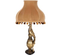 Настольный светильник BOGACHO Павлин бронзового цвета СБ-75/Б/Классика поталь