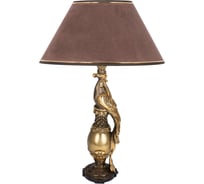 Настольный светильник BOGACHO Павлин бронзового цвета СБ-75/Б/Кофе2