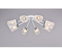 Потолочная люстра РОССВЕТ 8х60ВтхE27 РС20938 WT/8C