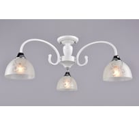 Потолочная люстра РОССВЕТ 3х60ВтхE27 РС20951 WT+CR/3C