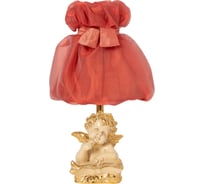 Настольный светильник BOGACHO Ангел поэт кремового цвета СБ-83/АС/Мадлен роза