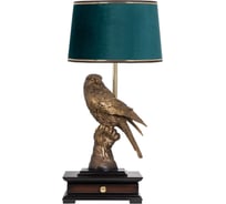 Настольный светильник BOGACHO Соколиная охота бронзового цвета СБ-8/Б/Тюссо мурена