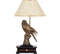 Настольный светильник BOGACHO Соколиная охота бронзового цвета СБ-8/Б/Пластик
