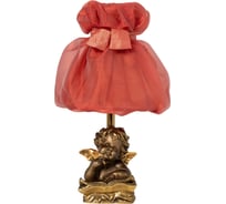 Настольный светильник BOGACHO Ангел поэт, роза СБ-83/Б/Мадлен роза