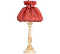 Настольный светильник BOGACHO Колонна испанская бежевого цвета СБ-9/АС/Мадлен роза
