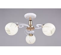 Подвесная люстра РОССВЕТ 3*60Вт*E27 РС20125 WT+FG/3C