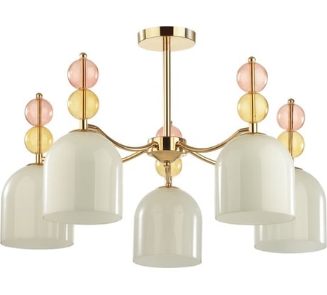 Потолочная люстра LUMION E27 5*40W GILLIAN 4589/5C