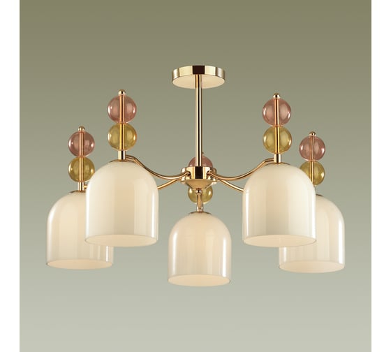 Потолочная люстра LUMION E27 5*40W GILLIAN 4589/5C