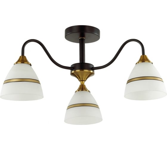 Потолочная люстра LUMION E27 3*60W NETTIE 5214/3C
