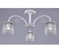 Потолочная люстра РОССВЕТ 3х60ВтхE27 РС21076 WT+CR/3C