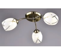 Потолочная люстра РОССВЕТ 3х60ВтхE27 РС21215 AB/3C