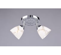 Люстра РОССВЕТ 2х60ВтхE27 РС20160 CR/2C