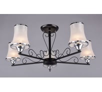 Люстра РОССВЕТ 5х60ВтхE27 РС20112 BK/5C