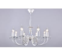 Подвесная люстра РОССВЕТ 8х60ВтхE14 РС21619 WT/8P