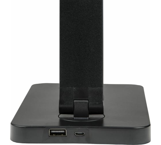 Настольный светильник Uniel TLD-571 Black/LED/400Lm/4500K/Dimmer UL-00007439