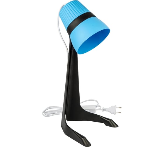 Настольный светильник Uniel ULO-K22 D/E14/A BLACK/BLUE UL-00009544 1