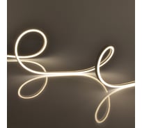 Светодиодная гибкая герметичная лента Uniel NEON ULS-N01-2835-120LED/m-6mm-IP67-DC12V-9W/m-5M-3000K UL-00009082