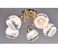 Потолочная люстра РОССВЕТ 5*60Вт*E27 РС21209 FG/5C