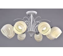 Потолочная люстра РОССВЕТ 8х60ВтхE27 РС21631 WT/8P