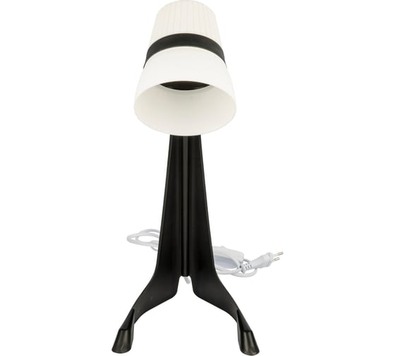 Настольный светильник Uniel ULO-K22 D/E14/A BLACK/WHITE UL-00009541