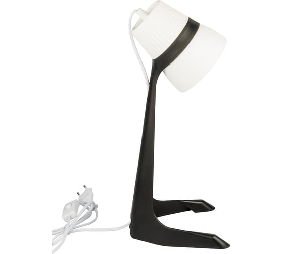 Настольный светильник Uniel ULO-K22 D/E14/A BLACK/WHITE UL-00009541