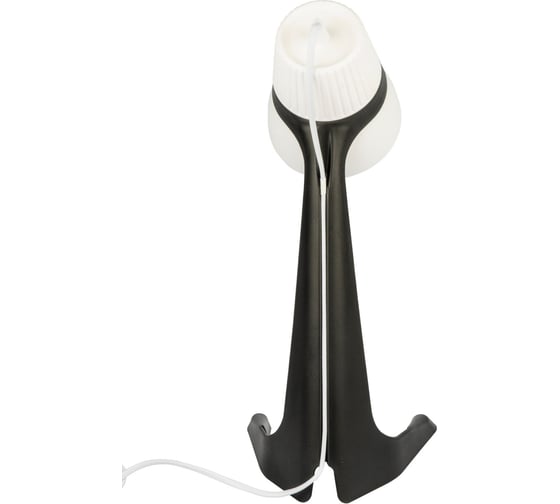 Настольный светильник Uniel ULO-K22 D/E14/A BLACK/WHITE UL-00009541
