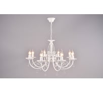 Подвесная люстра РОССВЕТ 8х60ВтхE14 РС20786 WT/8P