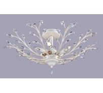 Потолочная люстра РОССВЕТ 5х60ВтхE14 РС21175 WT+FG/5C