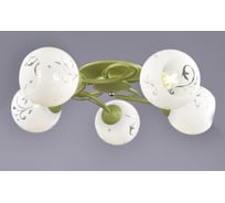 Потолочная люстра РОССВЕТ 5х60ВтхE27 РС21136 GN+CR/5C